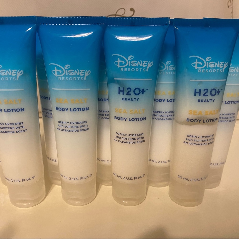 Disney Sea Salt Body Lotion H2O Collection 9 bottles